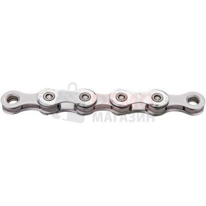 Цепь инд. 126 зв. KMC X12 NPNP silver/silver