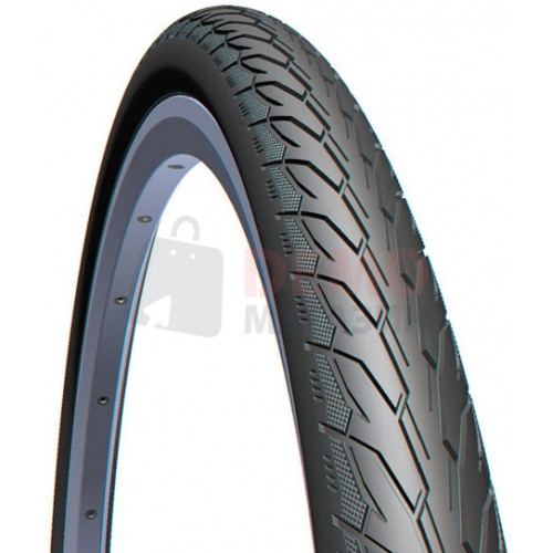 Покрышка 26x1 3/8 (37-590) Rubena (Mitas) FLASH V66 Classic, черная