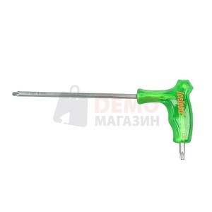 Ключ Ice Toolz 7T30 двухсторонний T-30, зеленый